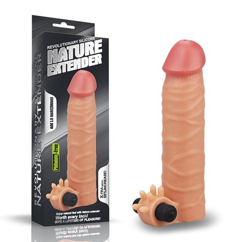 NAKŁADKA ADD 1.5 VIBRATING SILICONE EXTENDER