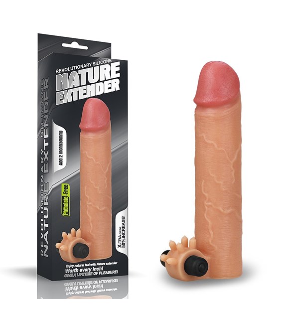 NAKŁADKA ADD 2 VIBRATING SILICONE EXTENDER