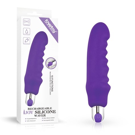 VIBRATOR RECHARGEABLE IJOY SILICONE WAVER