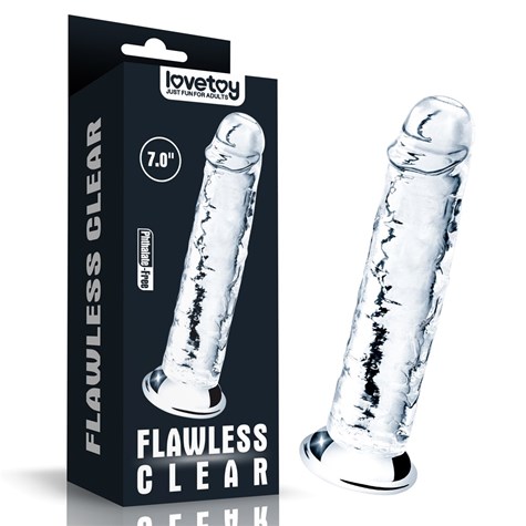 FLAWLESS CLEAR DILDO 7.0''