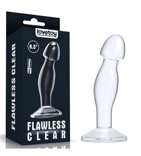 KOREK ANALNY FLAWLESS CLEAR PROSTATE PLUG 6.5''