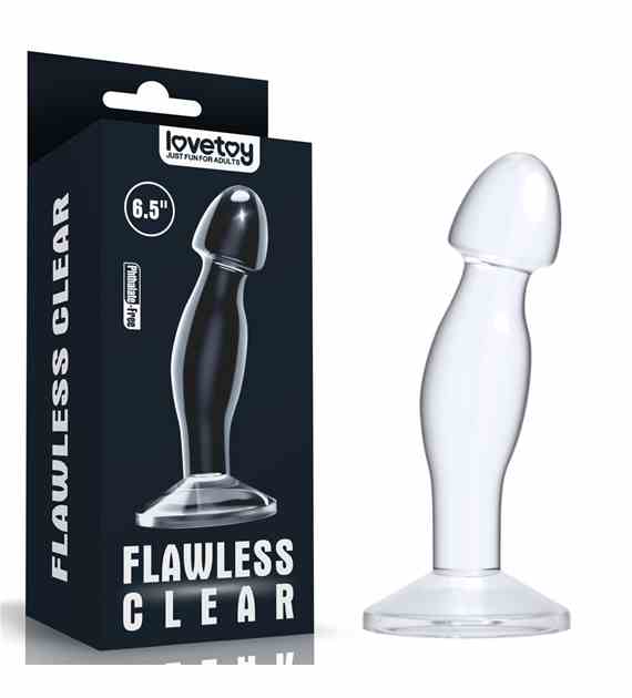 KOREK ANALNY FLAWLESS CLEAR PROSTATE PLUG 6.5''