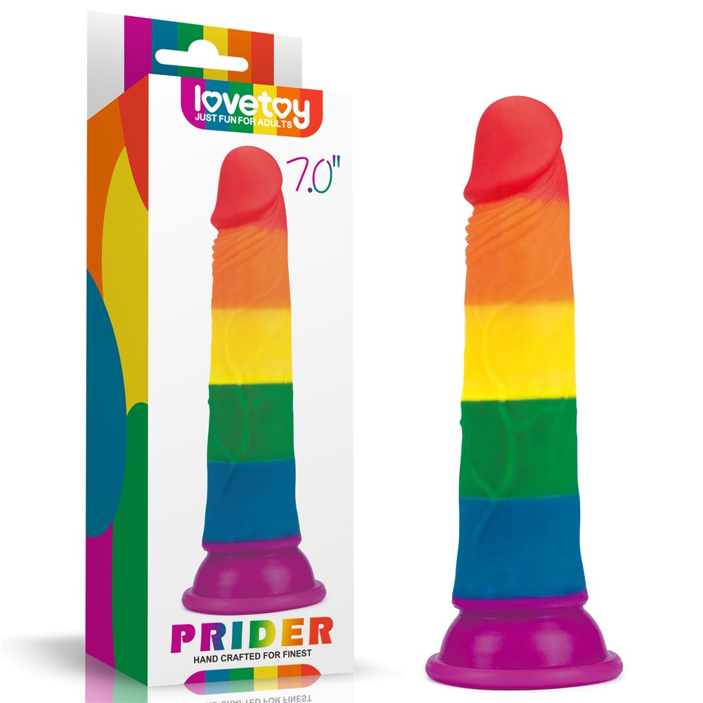 7'' PRIDER DILDO