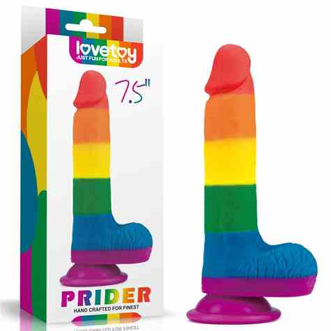 DILDO 7.5'' PRIDER DILDO