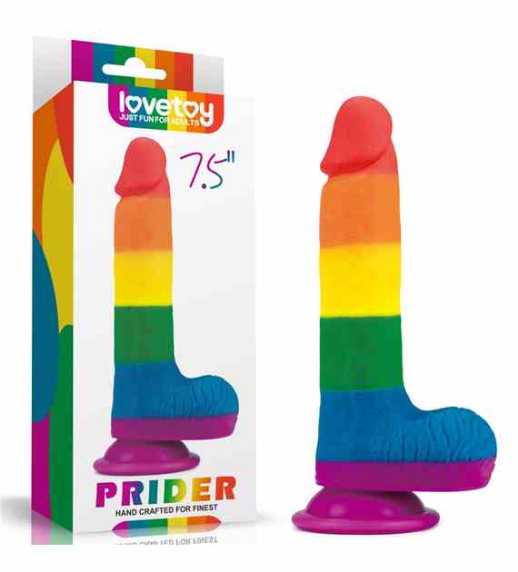 DILDO 7.5'' PRIDER DILDO
