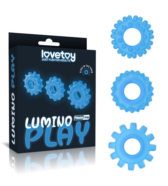 PIERŚCIENIE LUMINO PLAY PENIS RINGS