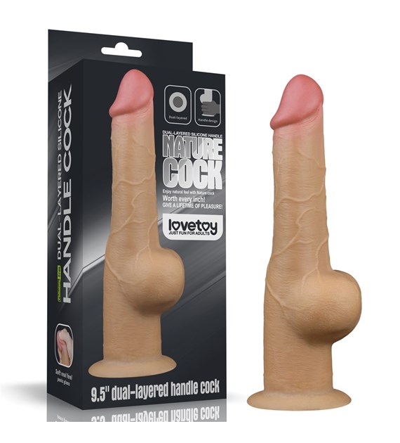 DONG 9.5'' DUAL LAYERED HANDLE COCK