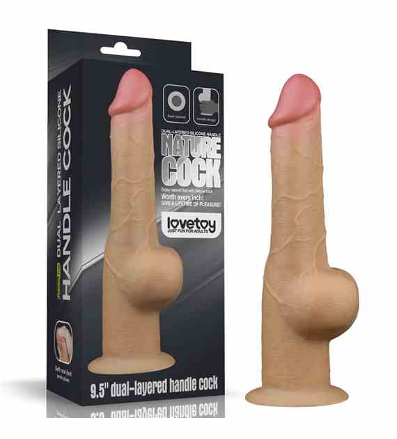 DONG 9.5'' DUAL LAYERED HANDLE COCK
