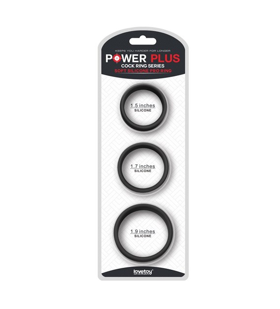 PIERŚCIEŃ POWER PLUS SOFT SILICONE PRO
