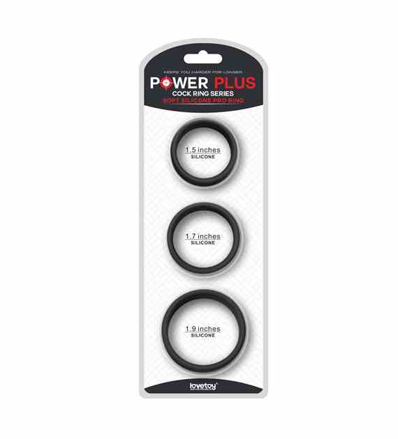 PIERŚCIEŃ POWER PLUS SOFT SILICONE PRO