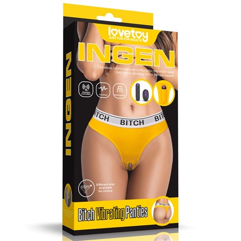 BITCH VIBRATING PANTIES (24~27 INCH WAIST)