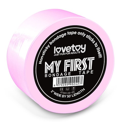 MY FIRST NON STICKY BONDAGE TAPE FUCHSIA