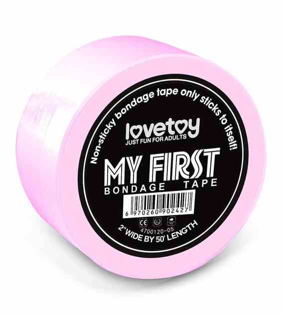TAŚMA MY FIRST NON STICKY BONDAGE TAPE FUCHSIA