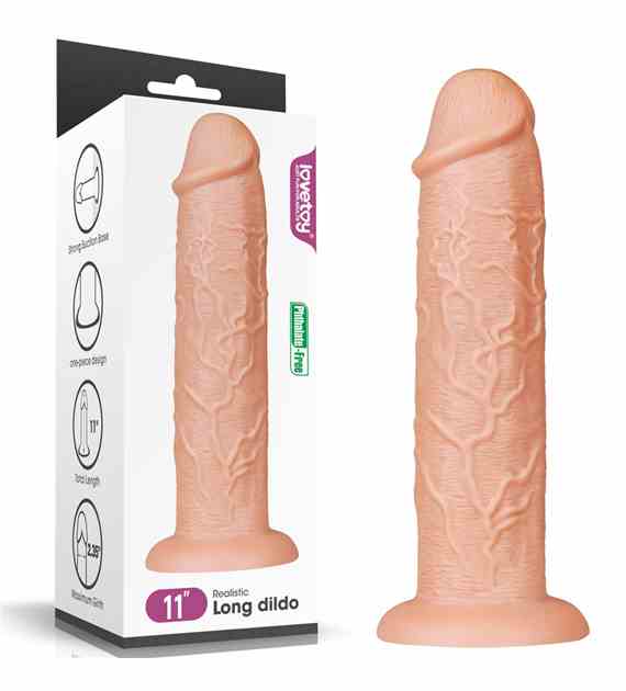 DILDO 11'' REALISTIC LONG DILDO
