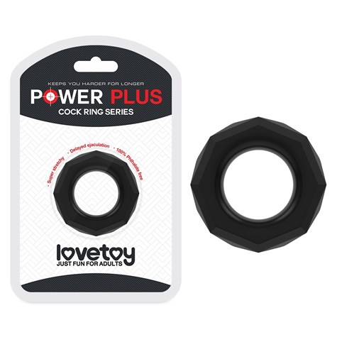 POWER PLUS COCKRING BLACK