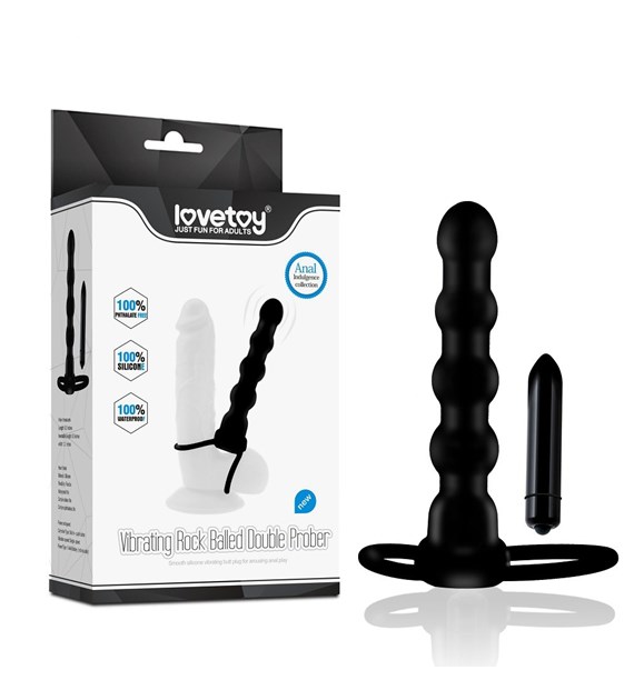 VIBRATING ROCK BALLED DOUBLE PROBER