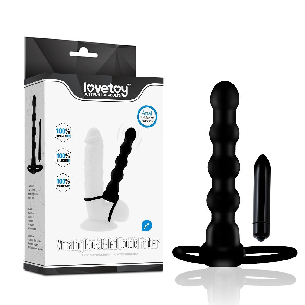 VIBRATING ROCK BALLED DOUBLE PROBER