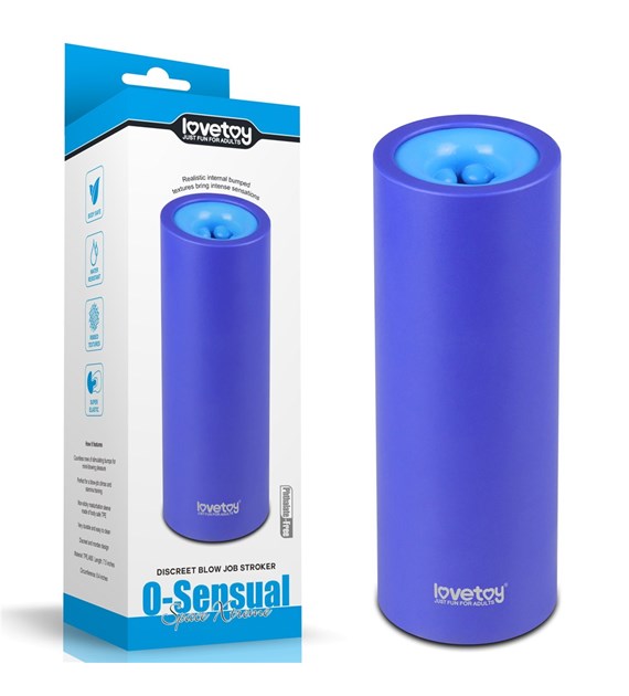 MASTURBATOR O-SENSUAL DISCREET BLOW JOB STROKER