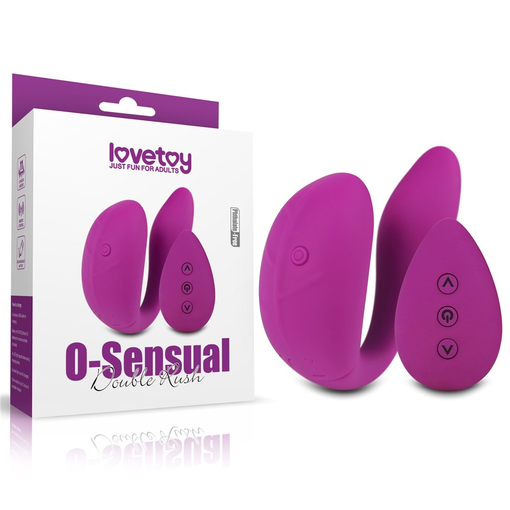WIBRATOR O-SENSUAL DOUBLE RUSH