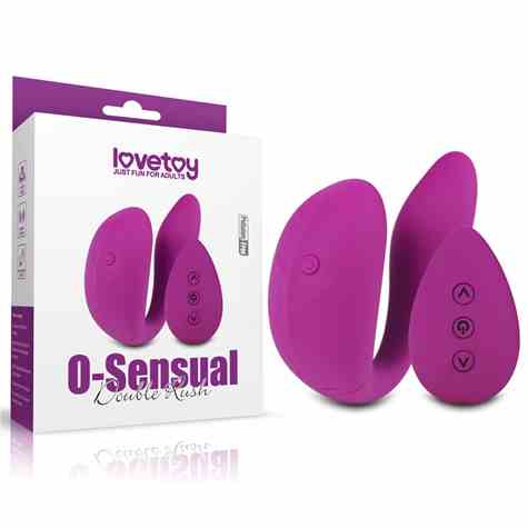 WIBRATOR O-SENSUAL DOUBLE RUSH
