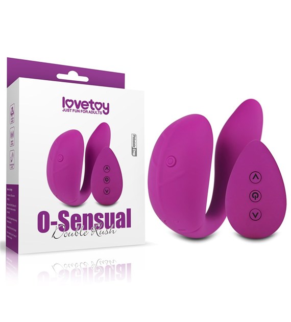 WIBRATOR O-SENSUAL DOUBLE RUSH