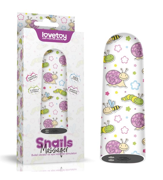 MINIWIBRATOR RECHARGEABLE SNAILS MASSAGER