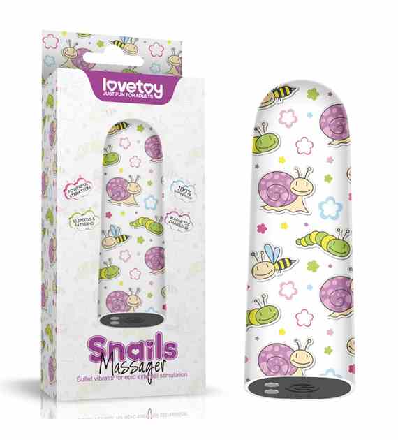 MINIWIBRATOR RECHARGEABLE SNAILS MASSAGER