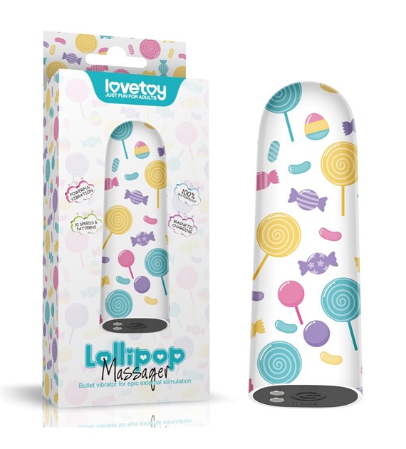 MINIWIBRATOR RECHARGEABLE LOLLIPOP MASSAGER