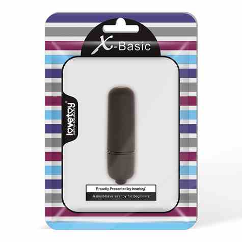 WIBRONABÓJ X-BASIC BULLET MINI ONE SPEED CZARNY