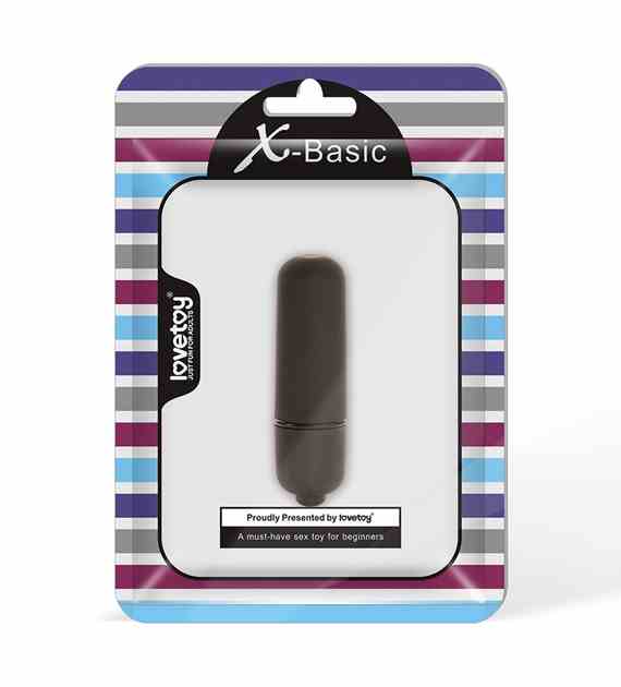 WIBRONABÓJ X-BASIC BULLET MINI ONE SPEED CZARNY
