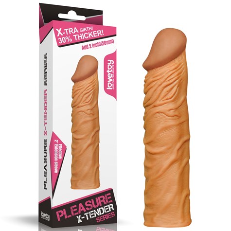PRZEDŁUŻKA ADD 2  PLEASURE X TENDER PENIS SLEEVE