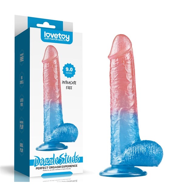 DILDO 9'' DAZZLE STUDS