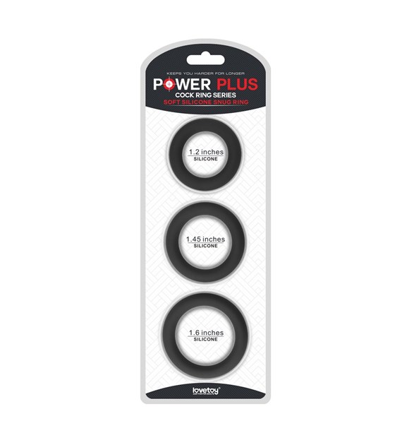 POWER PLUS SOFT SILICONE SNUG RING