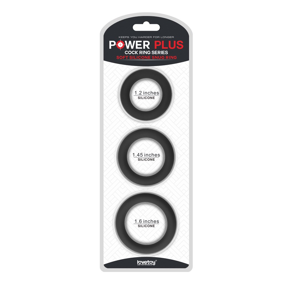 POWER PLUS SOFT SILICONE SNUG RING