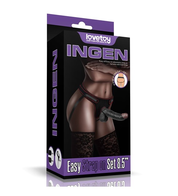 EASY STRAPON SET BLACK