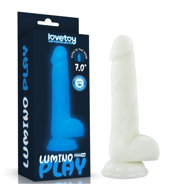 7.0'' LUMINO PLAY SILICONE DILDO