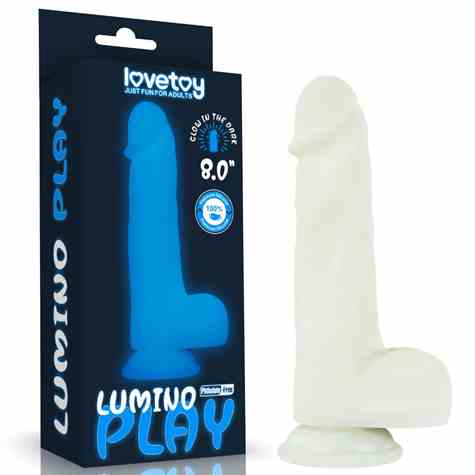 8.0'' LUMINO PLAY SILICONE DILDO