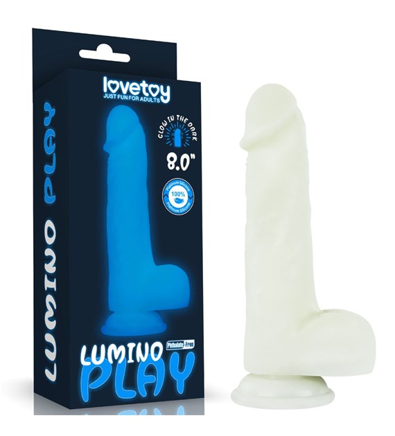 8.0'' LUMINO PLAY SILICONE DILDO