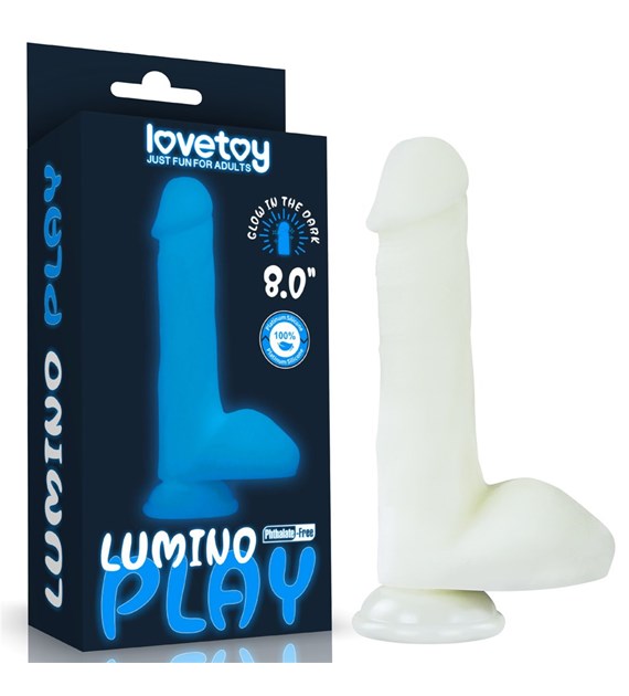 8.0'' LUMINO PLAY SILICONE DILDO