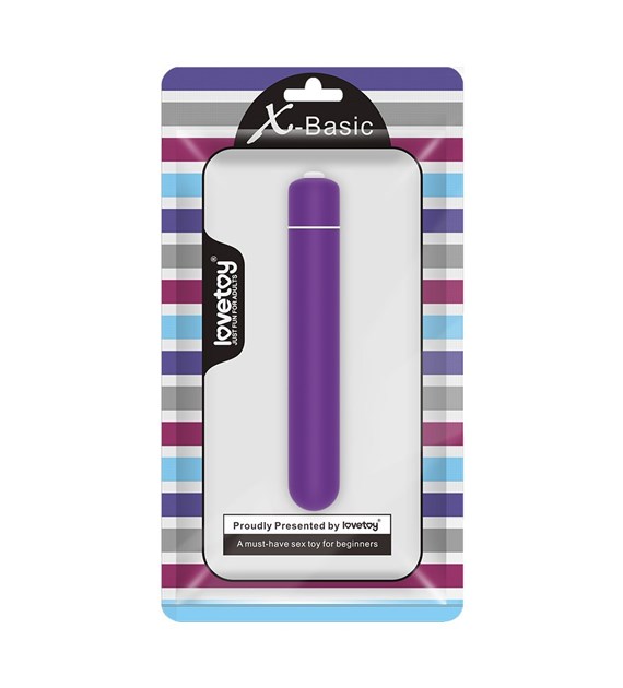 X-BASIC BULLET 10 SPEEDS PURPLE