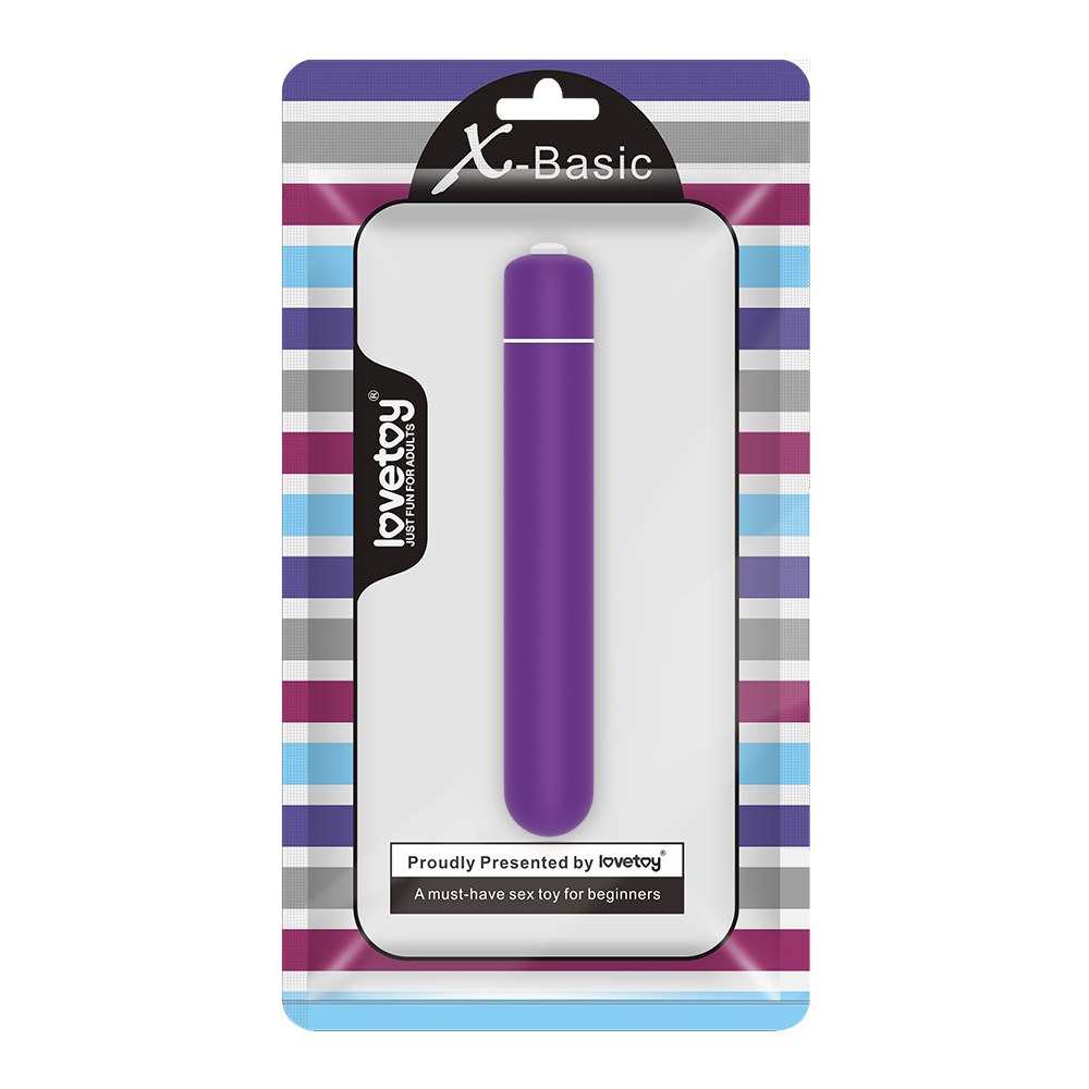 X-BASIC BULLET 10 SPEEDS PURPLE