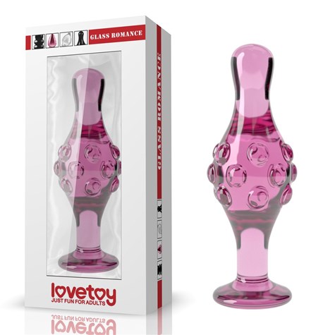 DILDO 4.5  GLASS ROMANCE