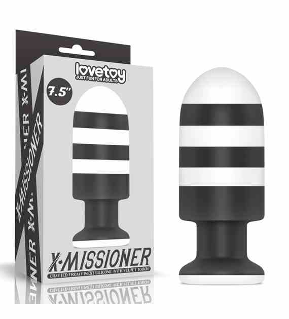 KOREK ANALNY 7.5'' X-MISSIONER BUTT PLUG