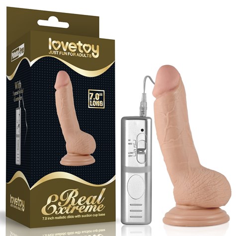 WIBRATOR 7  REAL EXTREME DILDO VIBRATING