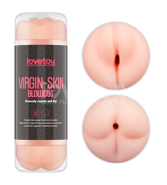 VIRGIN-SKIN BLOWOUT DOUBLE SIDE STROKER