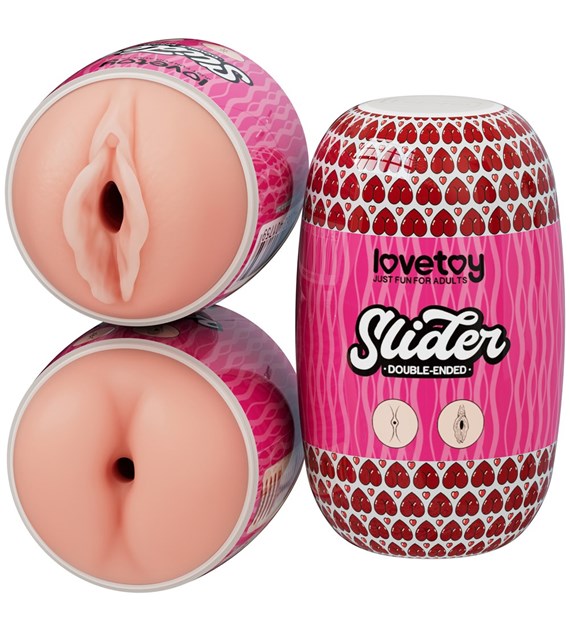 SLIDER DAUL-ENDED MASTURBATOR