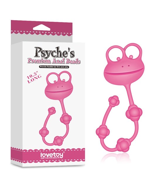 KORALIKI ANALNE 10  SILICONE FROG