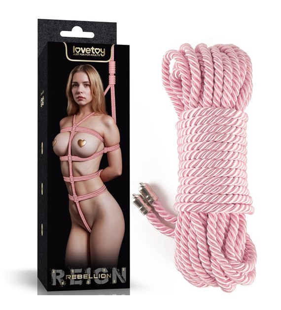 LINA DO KRĘPOWANIA REBELLION ROSE SILKY BONDAGE ROPE