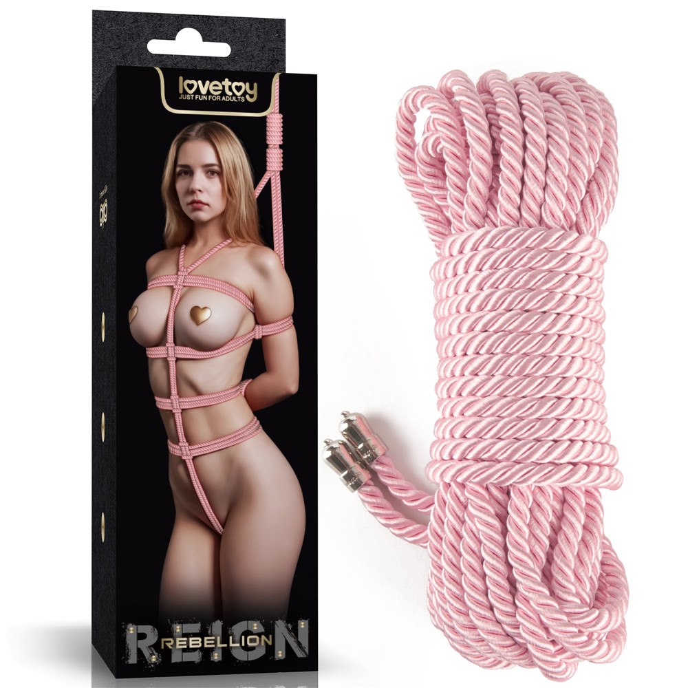 REBELLION ROSE SILKY BONDAGE ROPE