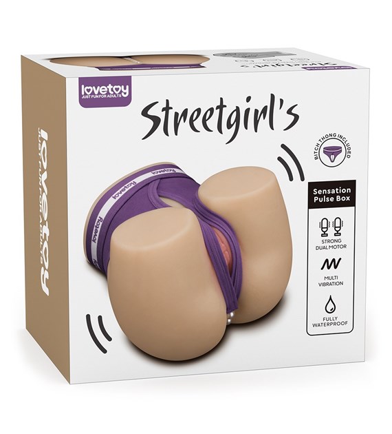 REALISTYCZNE TUŁOWIE MASTURBATOR STREETGIRL'S DUAL MOTOR SENSATION PULSE